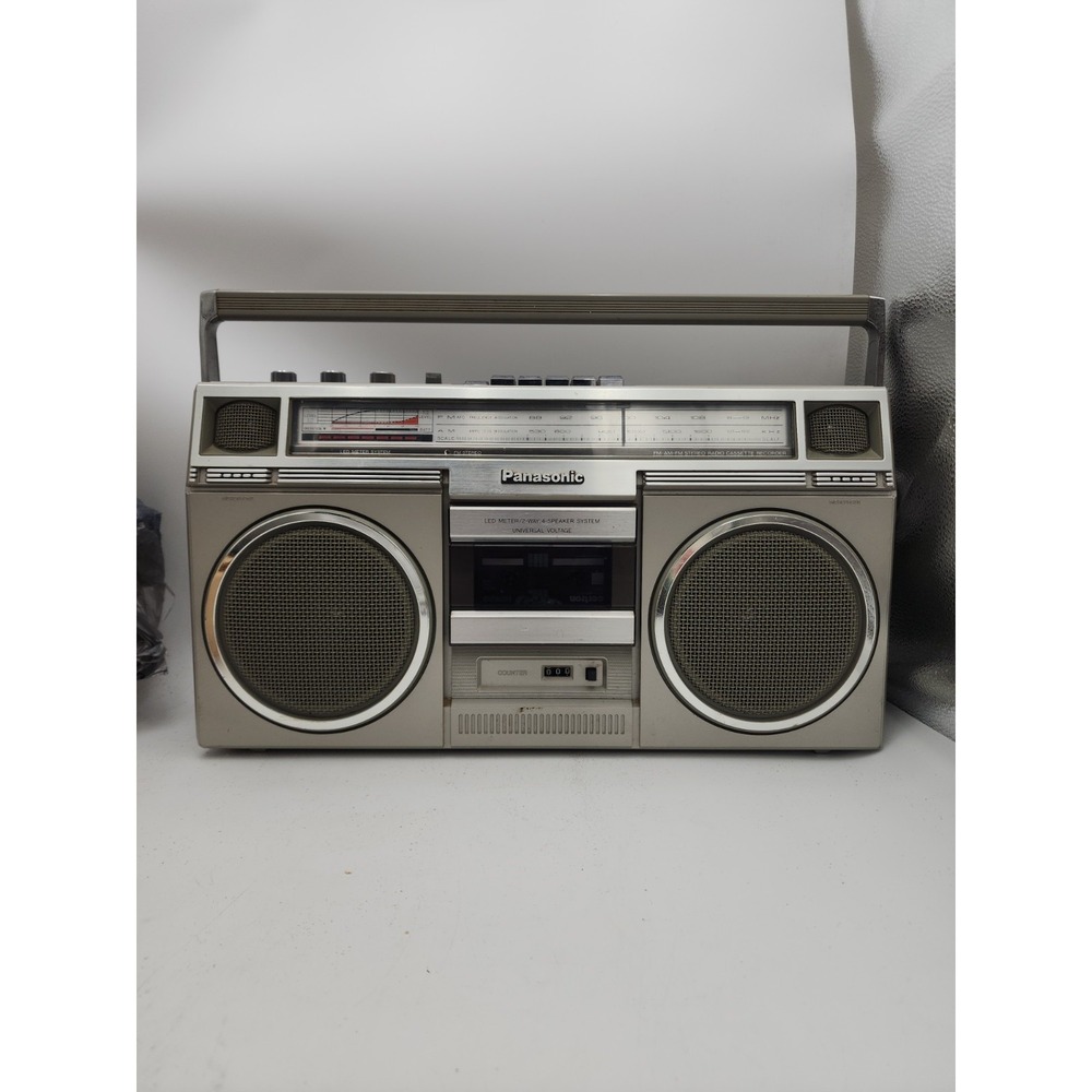 Panasonic RX-5030 AM/FM Cassette Boombox Radio, Tested And Working!!!